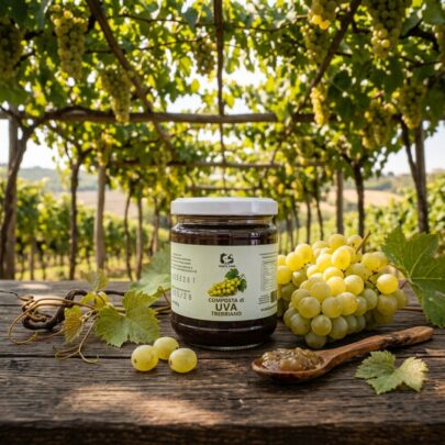 Composta di uva Trebbiano - 220g