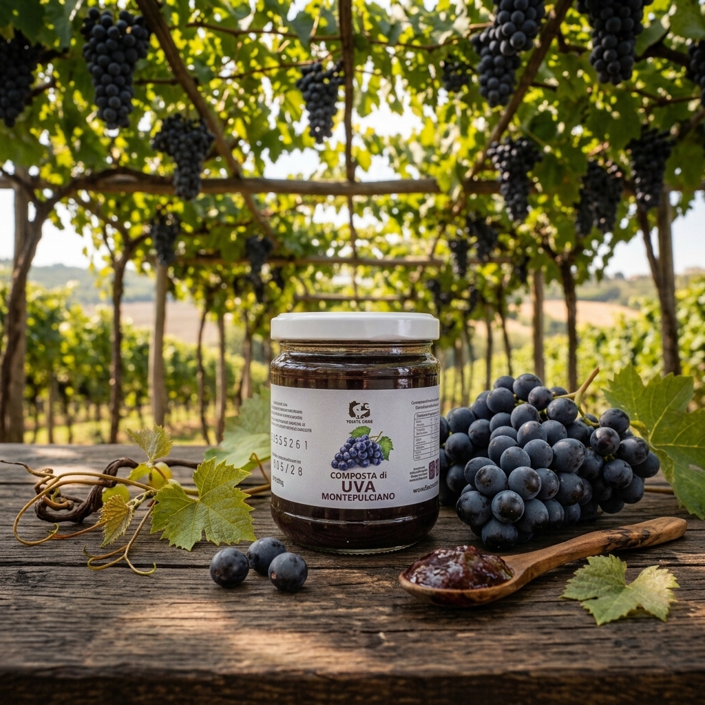 Composta di uva Montepulciano - 220g