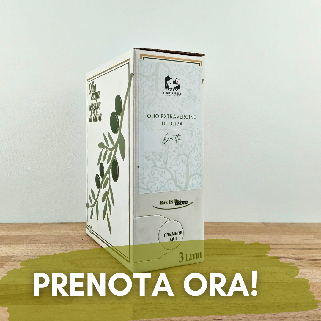 Bag In Box Olio EVO Monovarietale Dritta - 3 litri