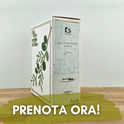Bag In Box Olio EVO Monovarietale Leccino - 3 litri