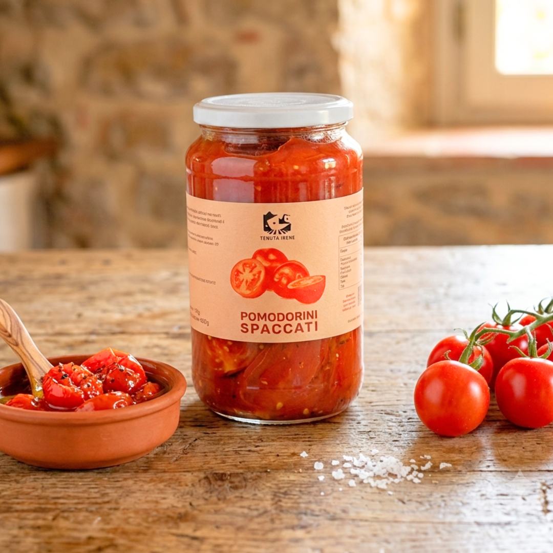 Conserva di Pomodorini Spaccati - 400g
